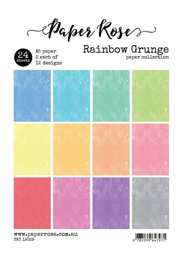 Pastel Paper Pack Coloured Paper Pad A5 Paper Collection Rainbow 