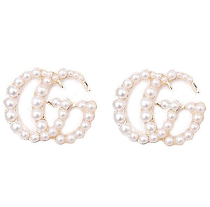 gg pearl earrings