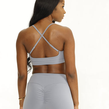 Farida Full Support Back Cut-Out Sports Bra – Zoezi Sport