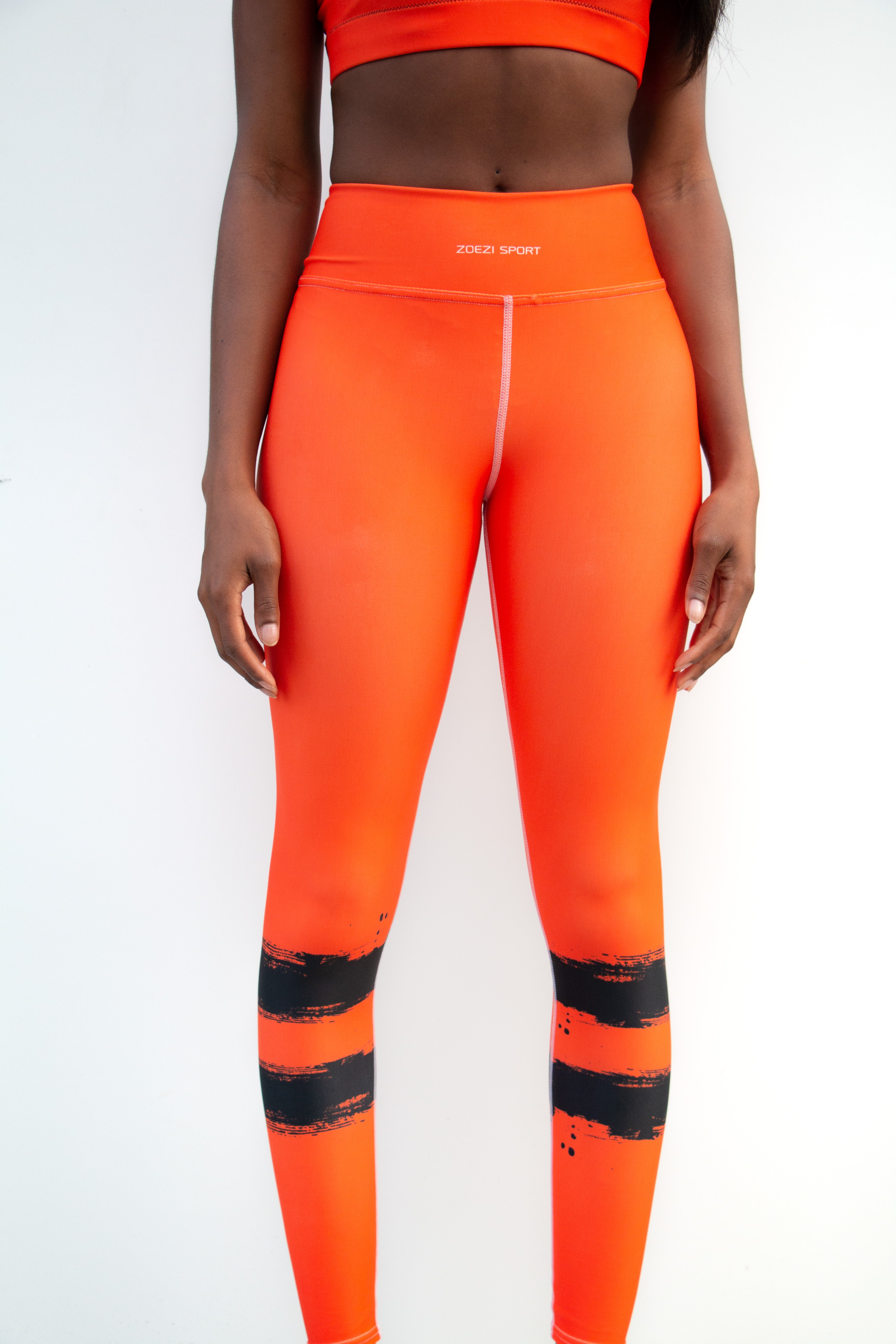 tangerine yoga pants