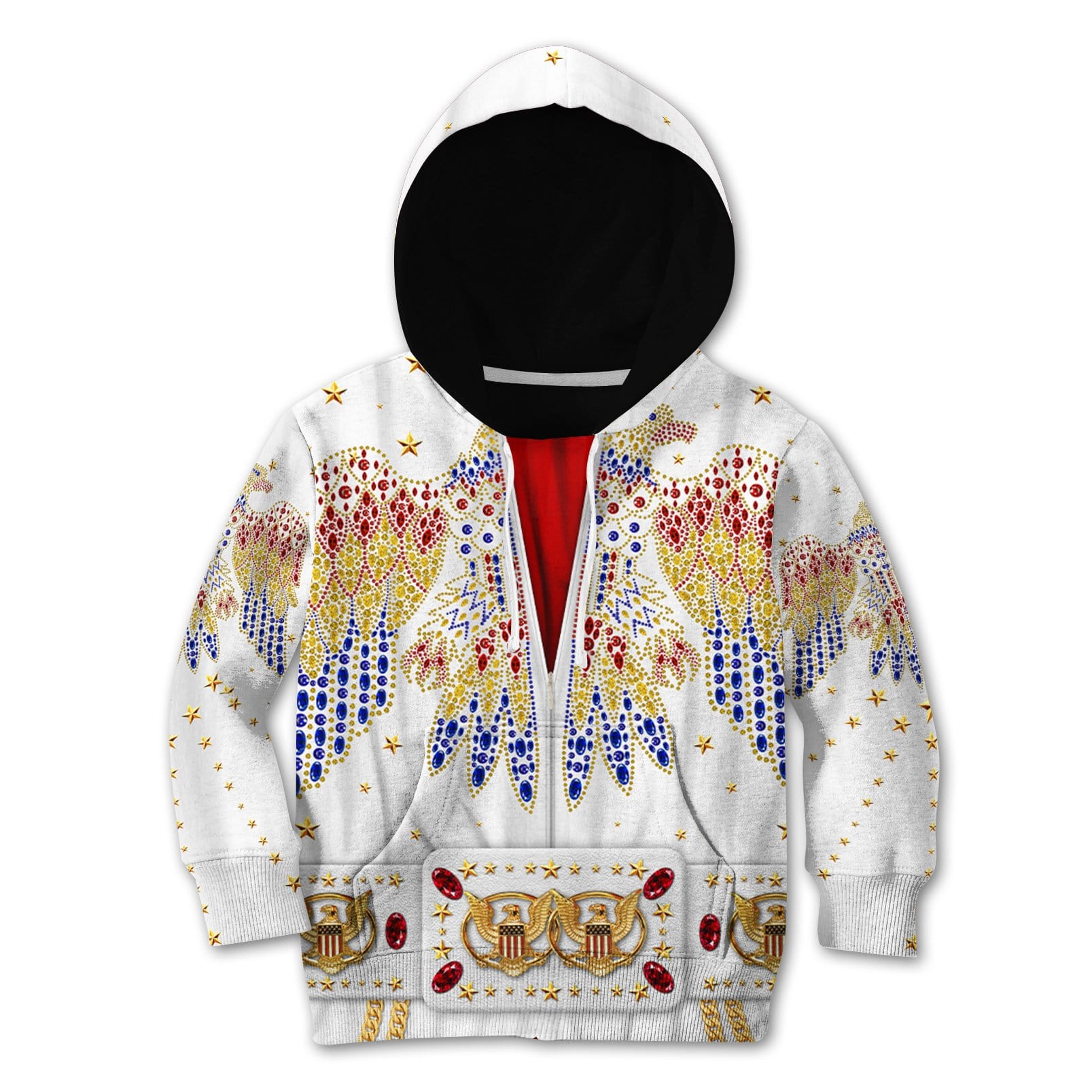 elvis presley zip up hoodies