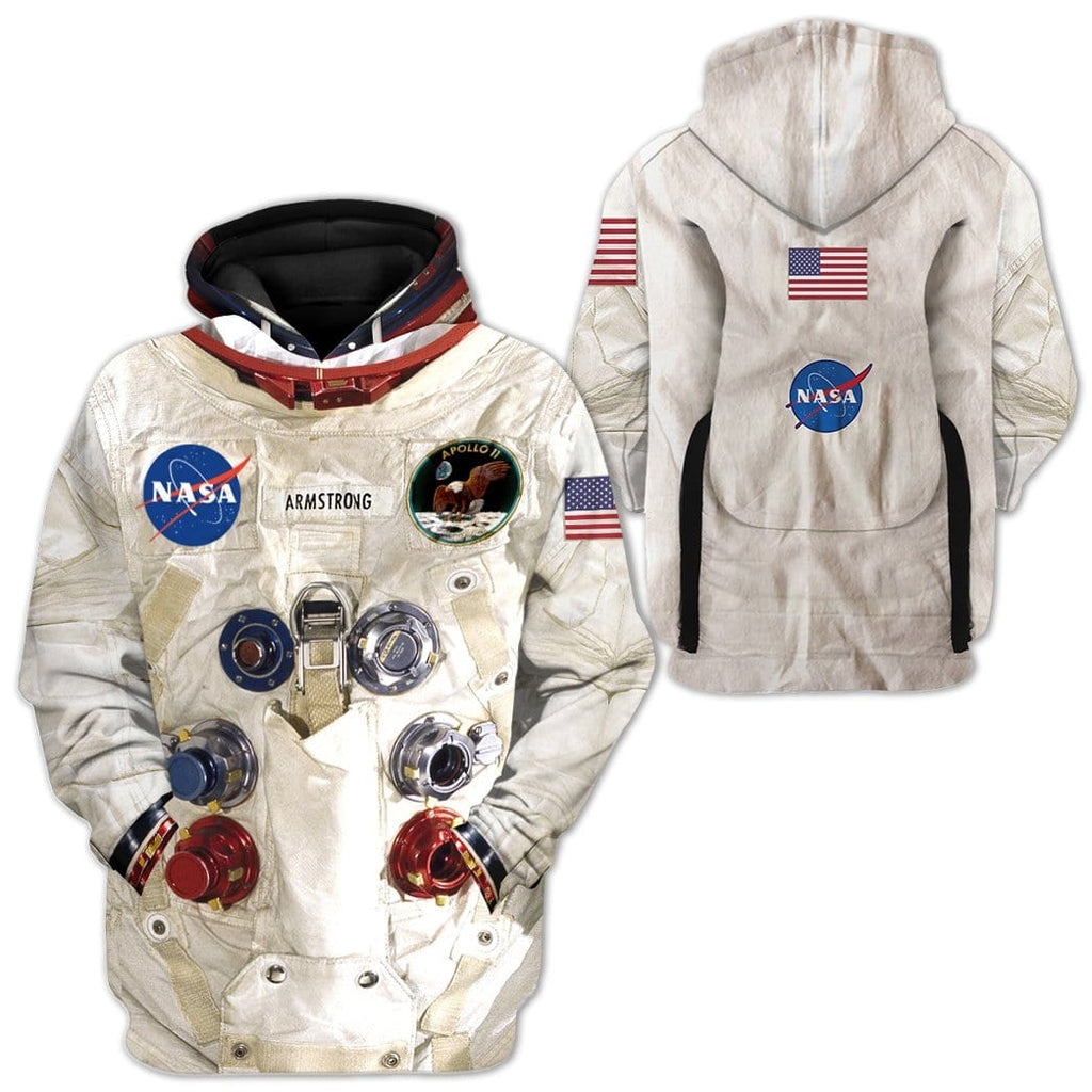 3d neil armstrong hoodie