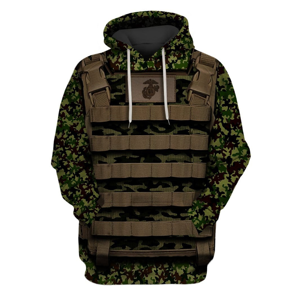 custom military hoodies