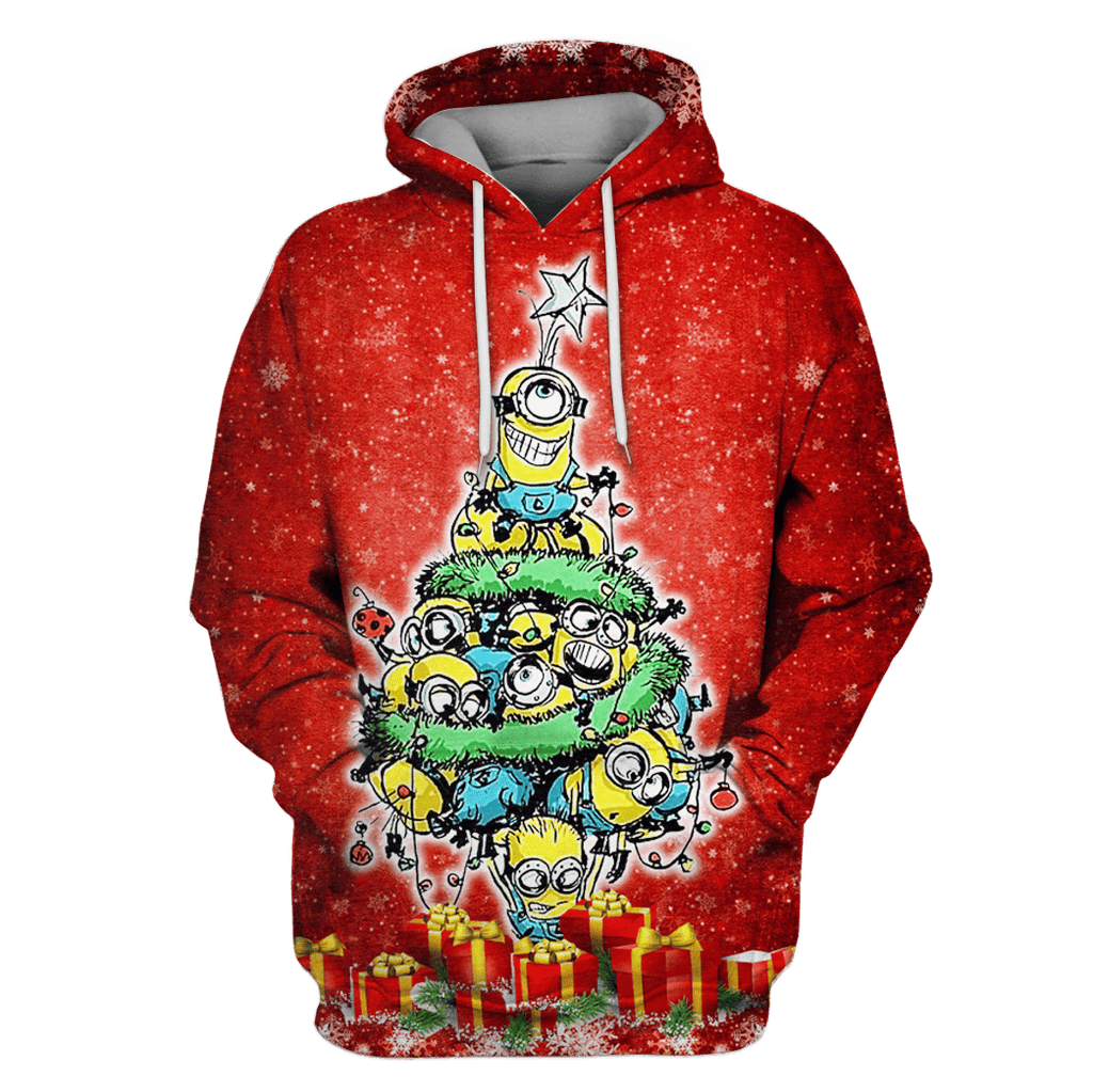 christmas zipper hoodie