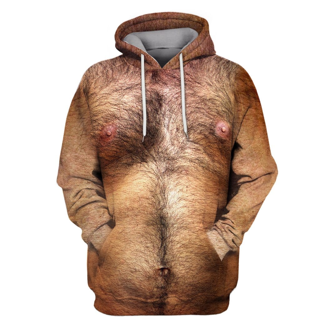 hairy back sweatshirt