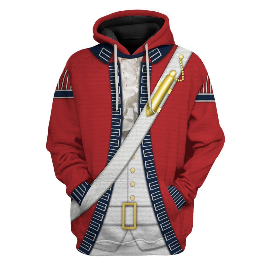 red hoodie jacket