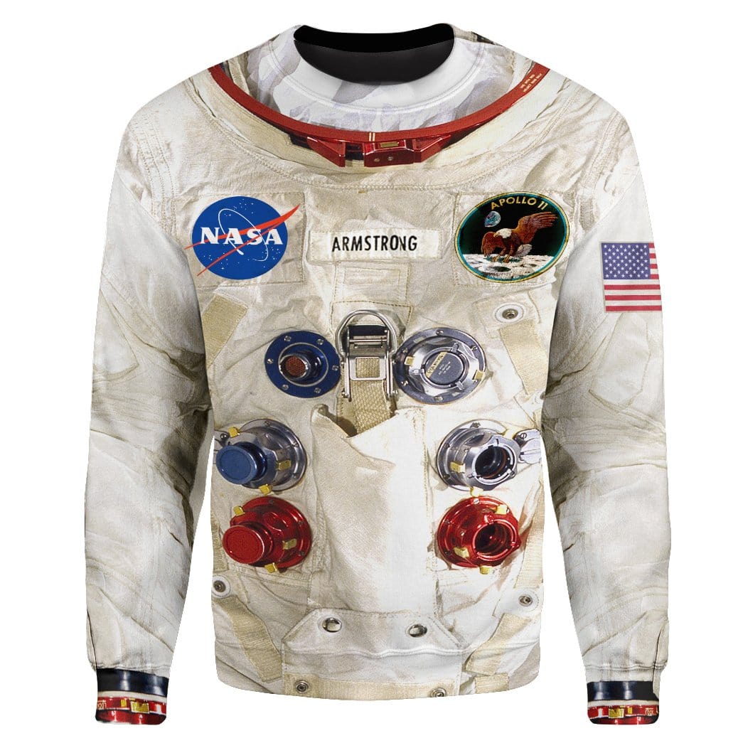 neil armstrong 3d hoodie