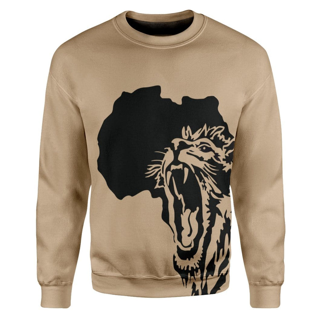 3d lion sweatshirt