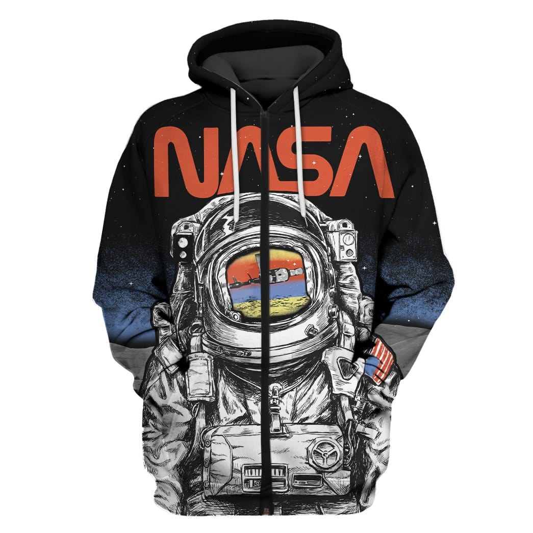 nasa astronaut hoodie