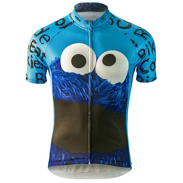 cookie monster cycling top
