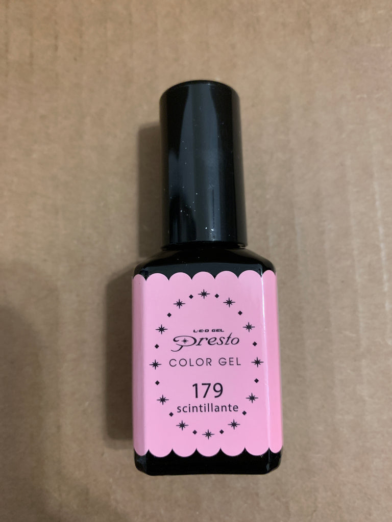 Presto Color Gel 179 Scintillante 10g Bottle Enshinka Beauty Usa