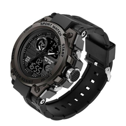 Men's Tactical Military Watch With LED Display