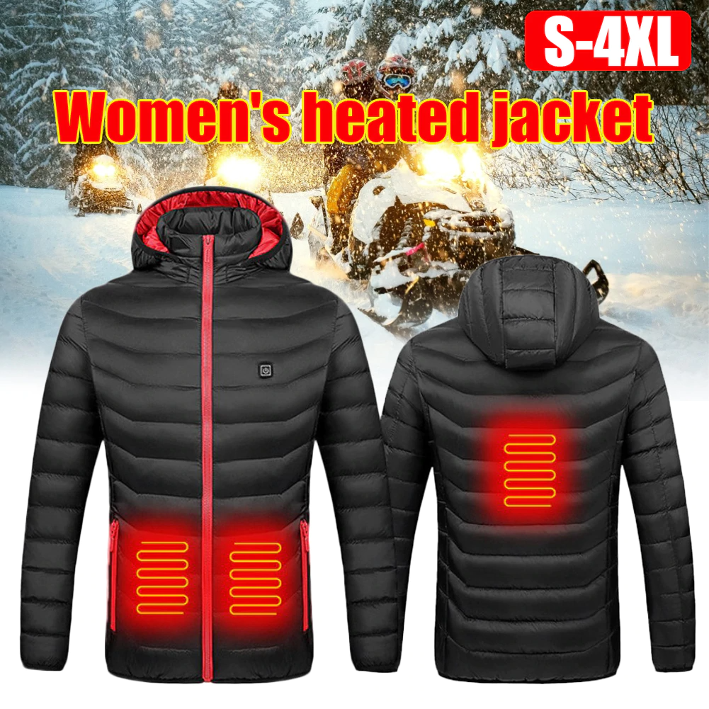 Women's USB Powered Heated Winter Jacket