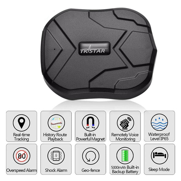 TK905 Car GPS Tracker With Audio Monitoring And Magnetic Back