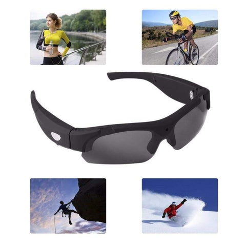 HD Video Camera Glasses With Polarized Lenses