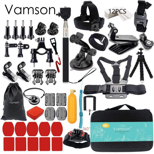 Vamson Gopro Compatible Accessories Pack