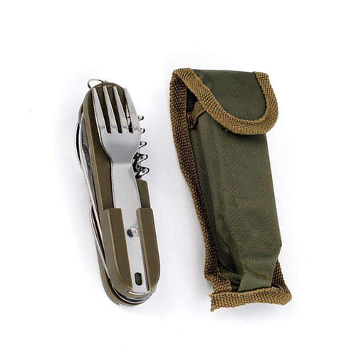 Stainless Steel Flatware & Carrying Case