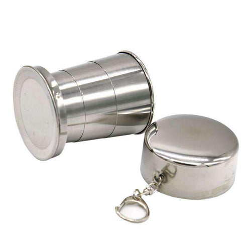 Collapsible Stainless Steel Travel Cup