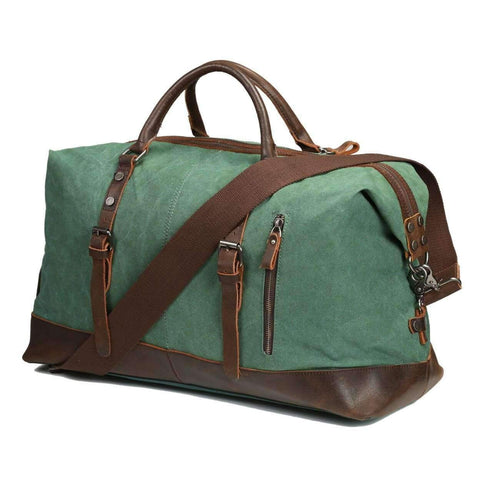 Vintage Travel Duffel Bag