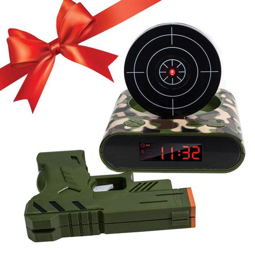 Shooting Alarm Clock