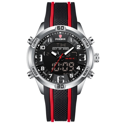 FOX Men's Military Dual Display Waterproof Watch