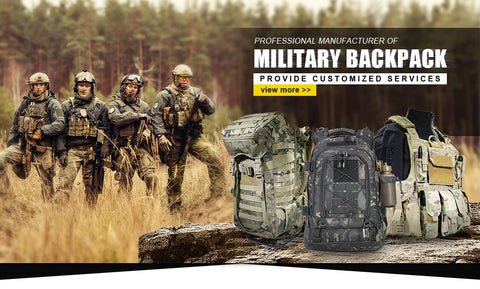 3 Way Military Duffel Bag & Backpack