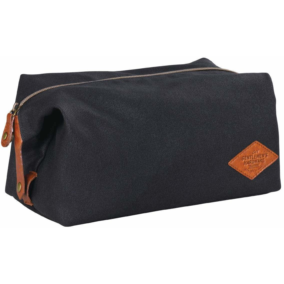 men's waxed canvas toiletry bag