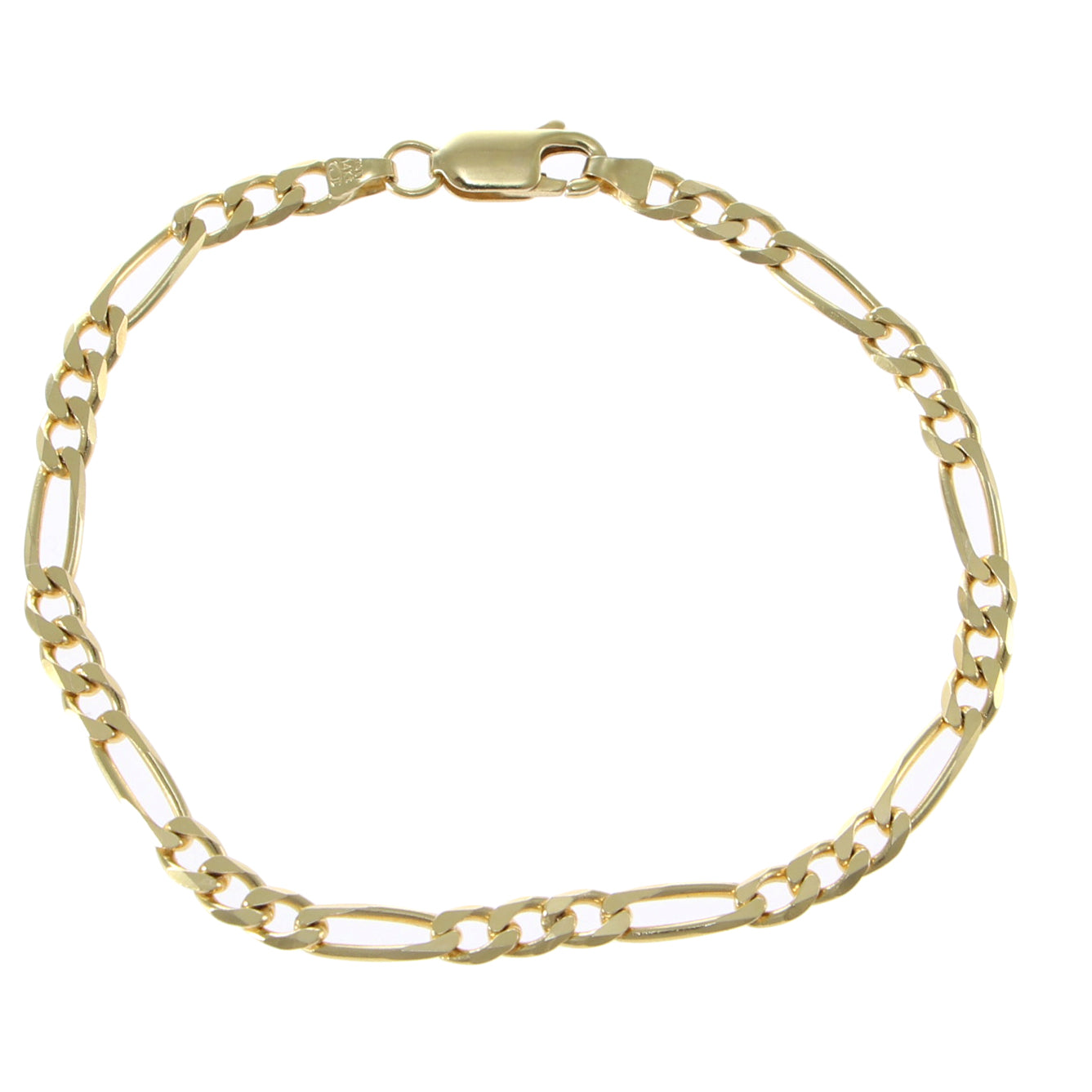 gold link bracelet womens