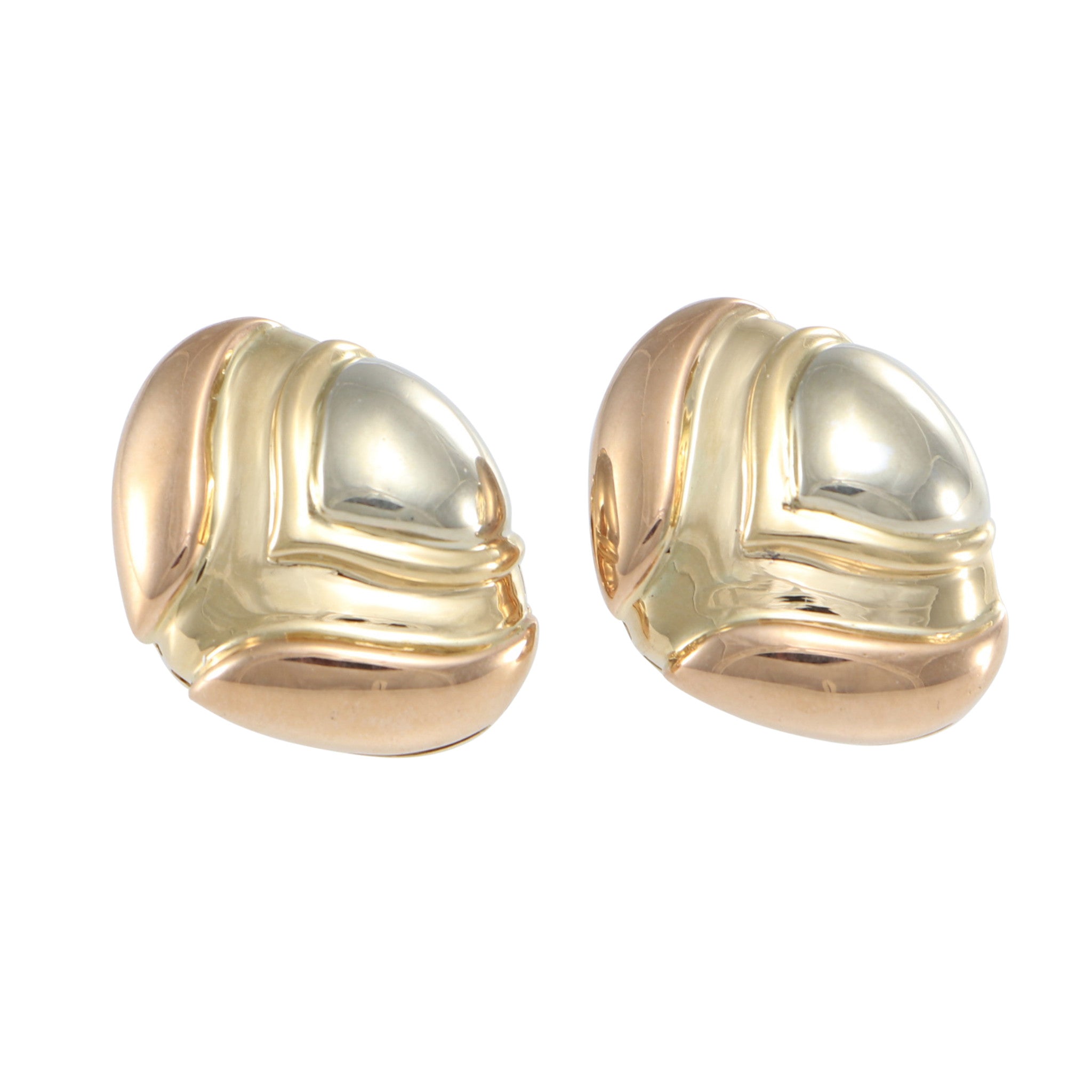 Authentic Bulgari Bvlgari Divas Dream Clip Earrings 18k Multi-tone Gol –  The Jewelry Gallery of Oyster Bay