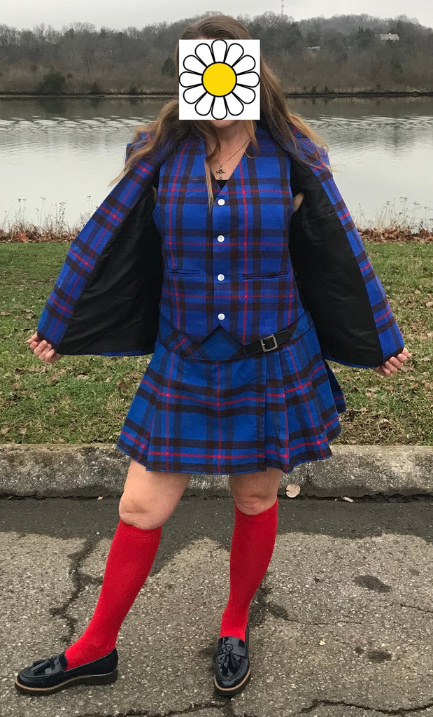 Scottish Traditional Elliot Modern Kilt Outfit Deal For Women (In ...