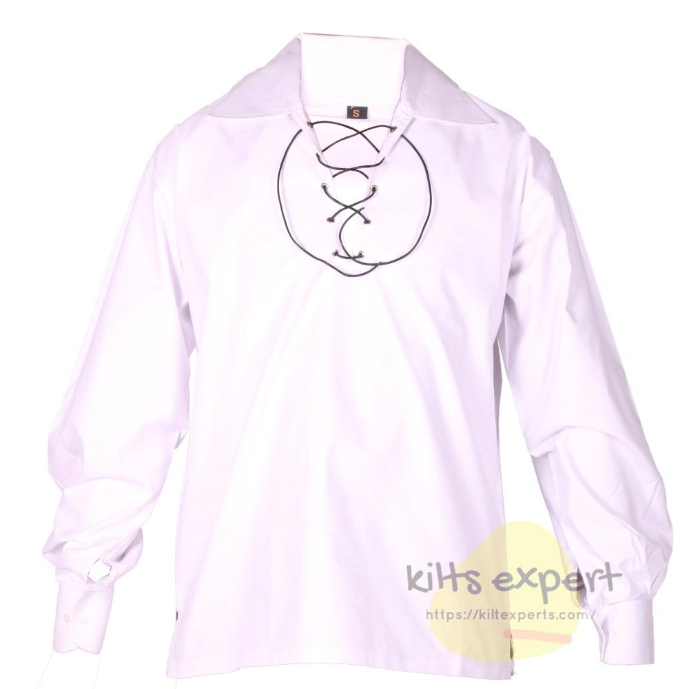 white kilt shirt