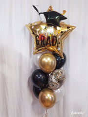 Grad Star, Cap & Diploma Supershape Balloon Package