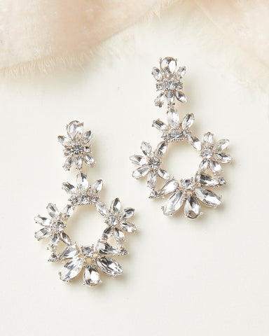 Shop Dareth Colburn | Lola Crystal Statement Earrings