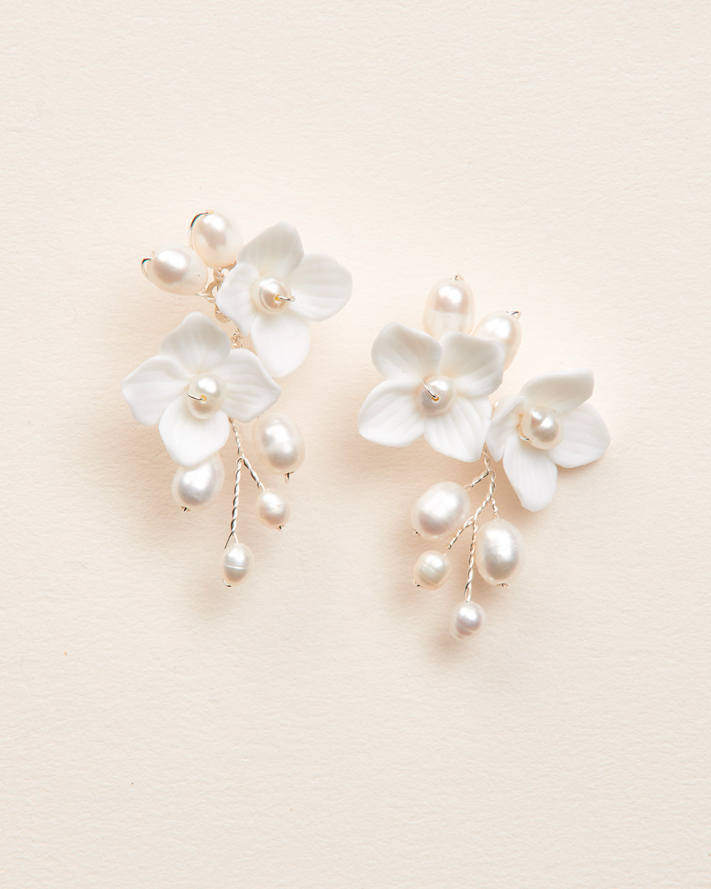 Kara Pearl Earrings - Dareth Colburn product image