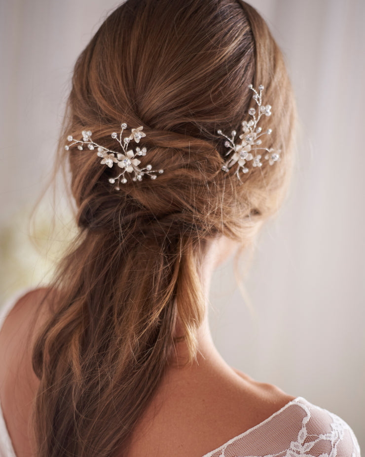 wedding hair ribbon