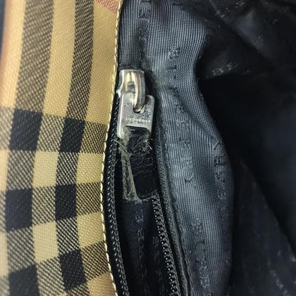 Burberry Nova Check Bucket Bag