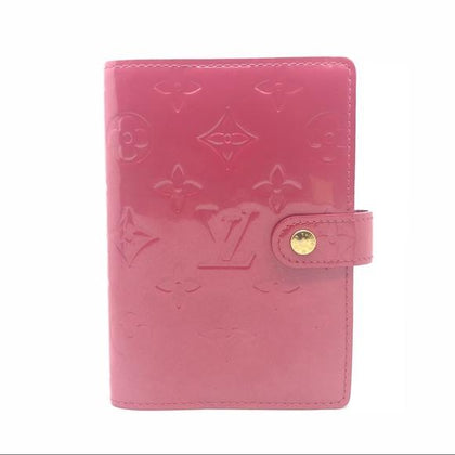 LV Louis Vuitton vernis mini PM agenda - Framboise Pink