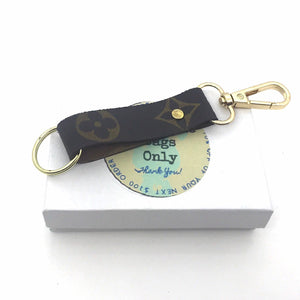 Louis Vuitton ID Pocket Key Chain Bag Charm and Key Holder Metal and  Monogram Eclipse Canvas - ShopStyle
