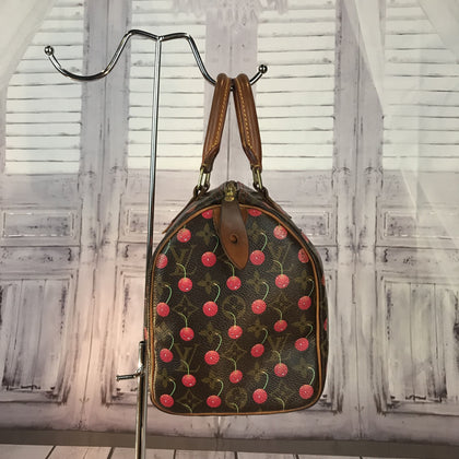 100% Authenticity Guarantee - Louis Vuitton Cherry Cerises Speedy