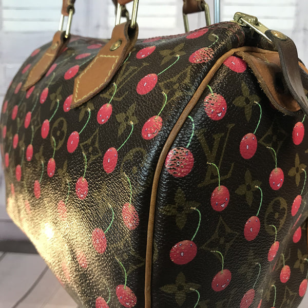 100% Authenticity Guarantee - Louis Vuitton Cherry Cerises Speedy ...