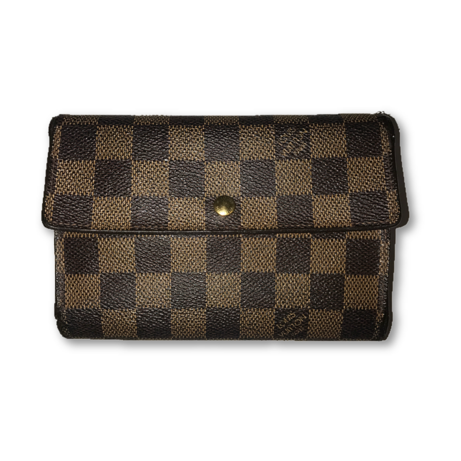 Authentic Louis Vuitton Brown Trifold Monogram Men’s Wallet