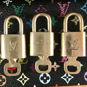 Louis Vuitton Brass Padlock and Key Set #315 for Sale in Boca
