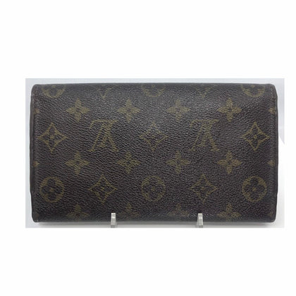 Louis Vuitton tri fold porte tresor International long wallet clutch