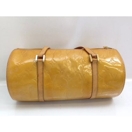 Louis Vuitton Yellow Vernis Leather Bedford Barrel Bag (800