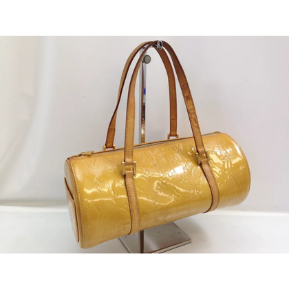 Louis Vuitton, Bags, Auth Lv Yellow Gold Vernis Monogram Bedford Bag