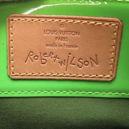 Louis Vuitton Neon Green Monogram Vernis Robert Wilson Reade PM Bag