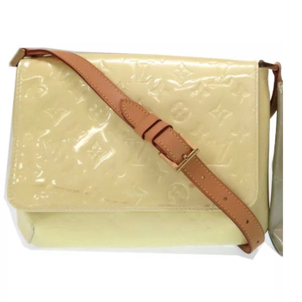 Louis Vuitton Light Green Monogram Vernis Mott Bag Louis Vuitton