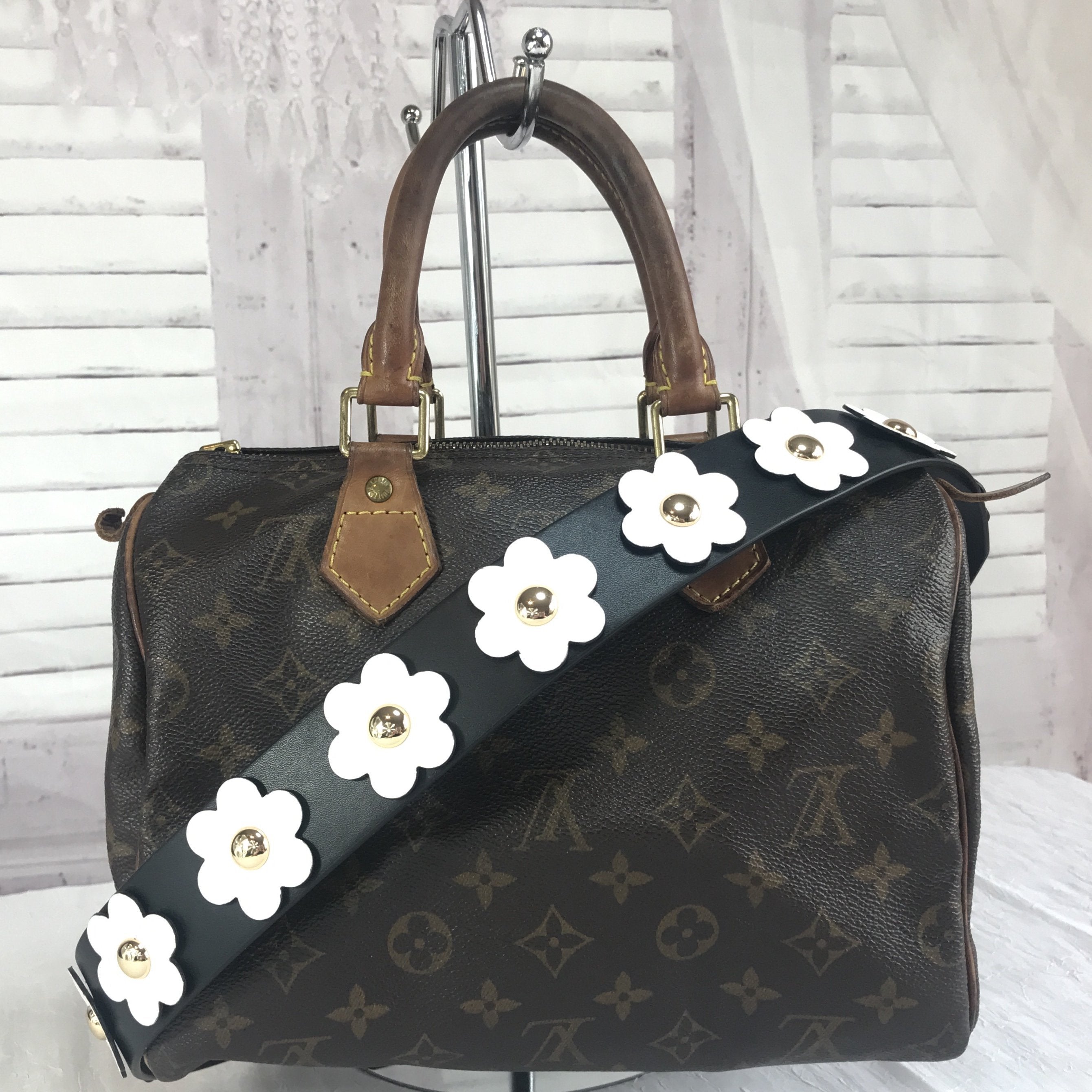 michael kors black white and brown bag