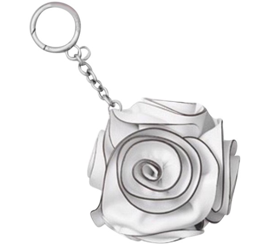 Michael Kors White Flower Bag Charm Key Chain – Just Gorgeous Studio |  Authentic Bags Only