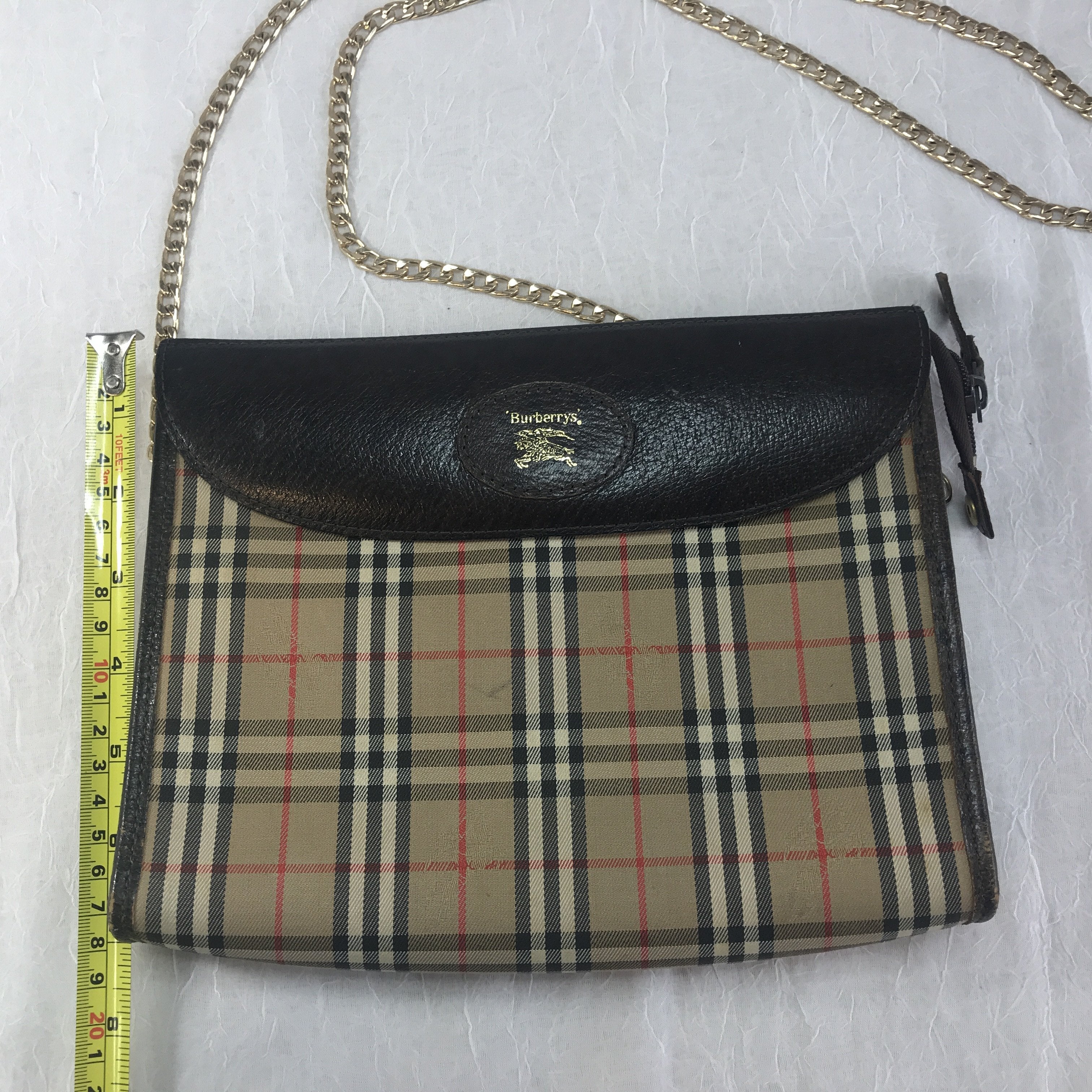 Vintage Burberry Haymarket Check Cross Body | JustGorgeousStudiocom – Just  Gorgeous Studio | Authentic Bags Only